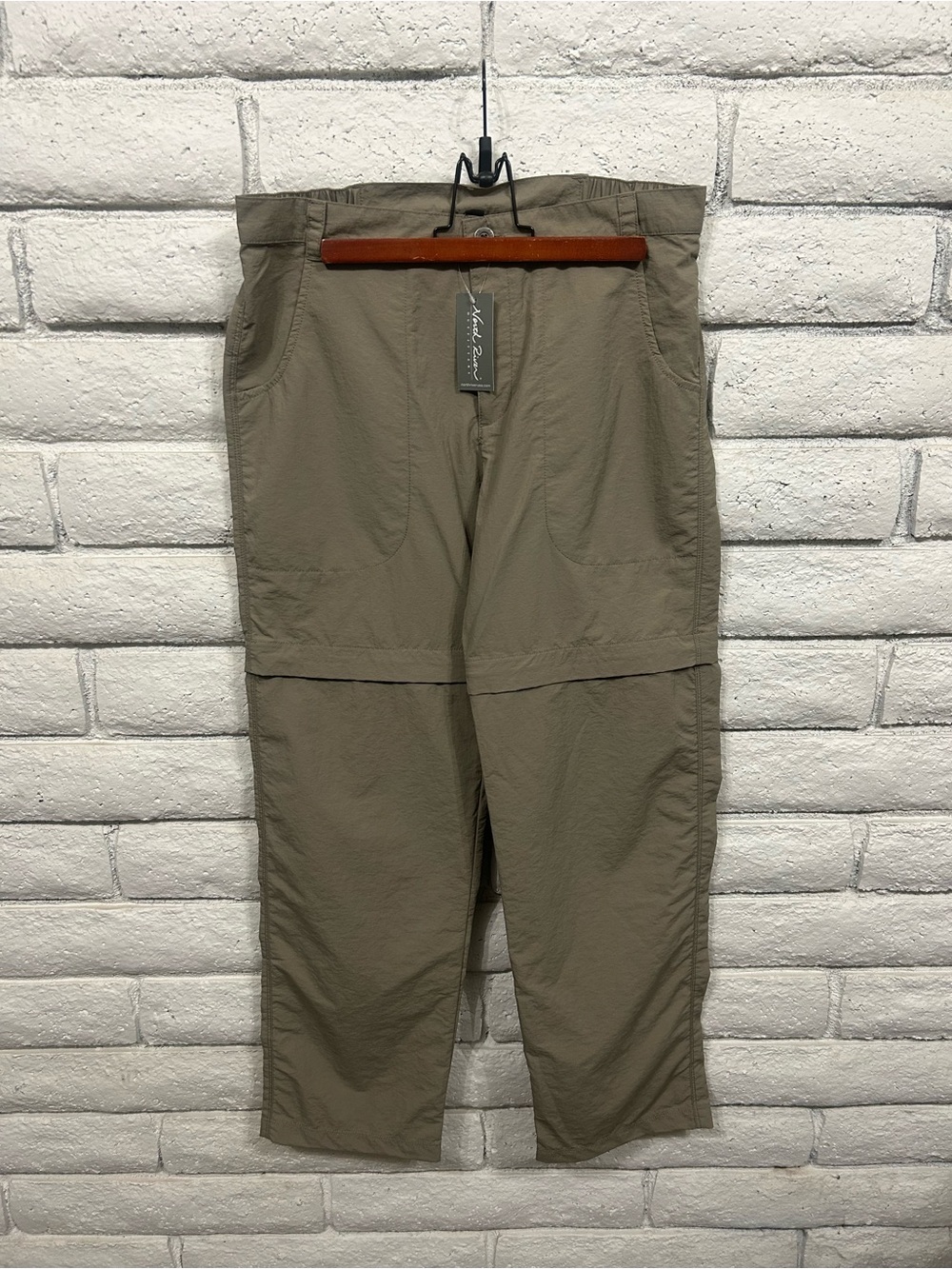 Women's Straight‎ Leg Convertible Pants - Olive